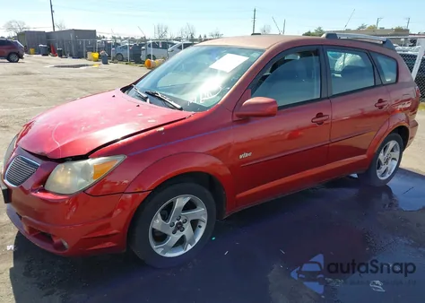 2005 Pontiac Vibe z USA, uszkodzony, nr VIN 5Y2SL63825Z442947